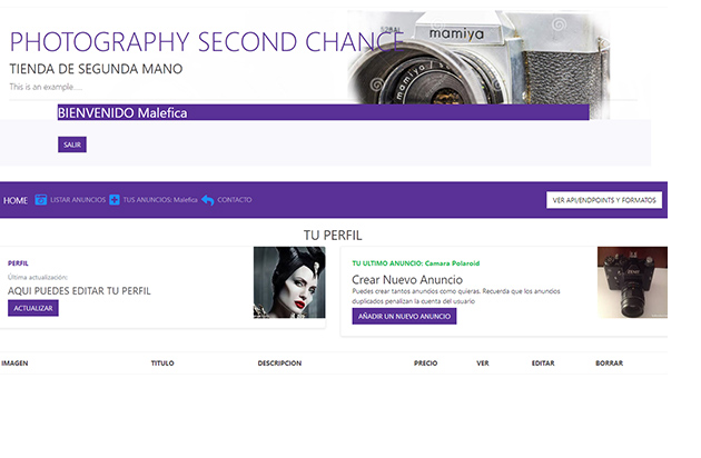 PHOTOGRAPHY SECOND CHANCE